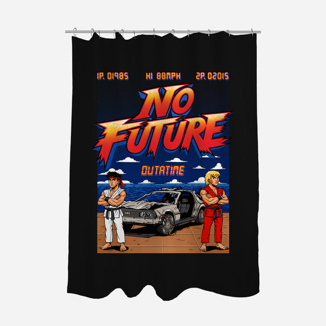 No Future-None-Polyester-Shower Curtain-Tronyx79