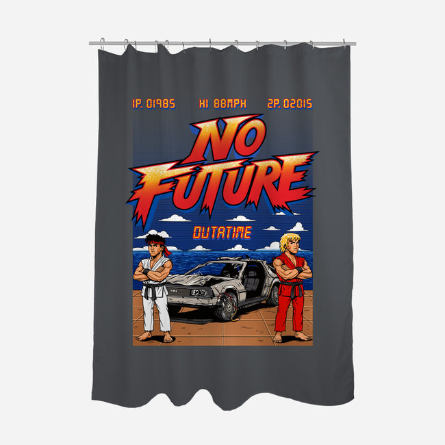 No Future-None-Polyester-Shower Curtain-Tronyx79