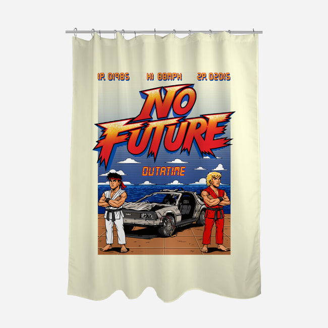No Future-None-Polyester-Shower Curtain-Tronyx79