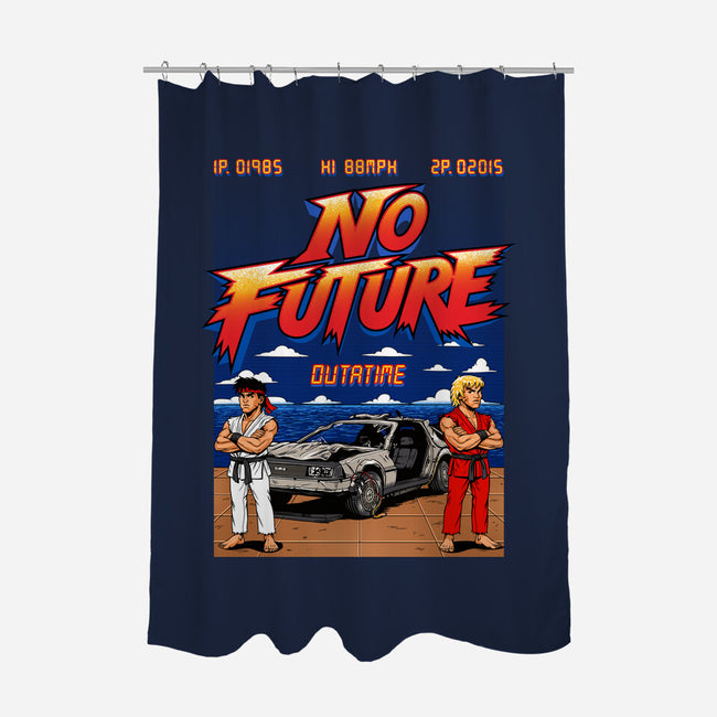 No Future-None-Polyester-Shower Curtain-Tronyx79