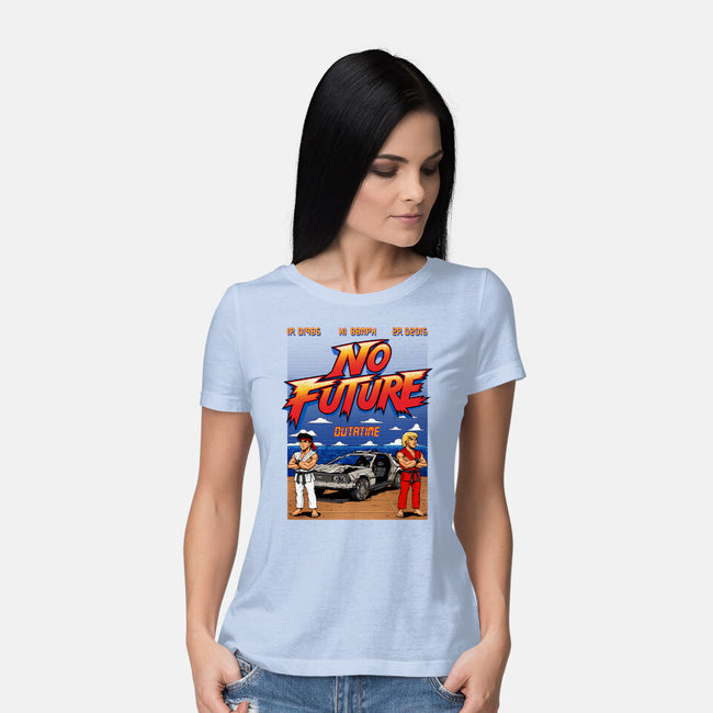 No Future-Womens-Basic-Tee-Tronyx79