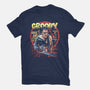 Groovy Painting-Womens-Fitted-Tee-zascanauta