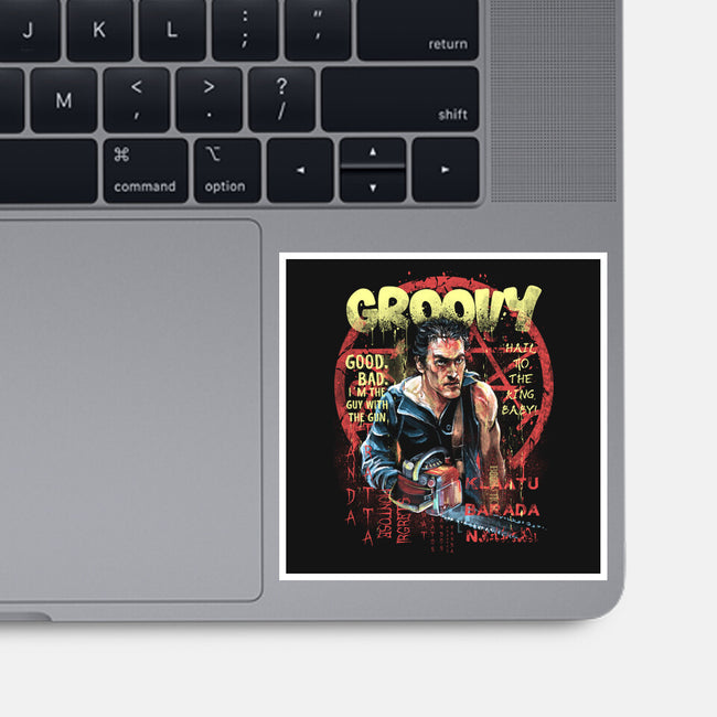 Groovy Painting-None-Glossy-Sticker-zascanauta