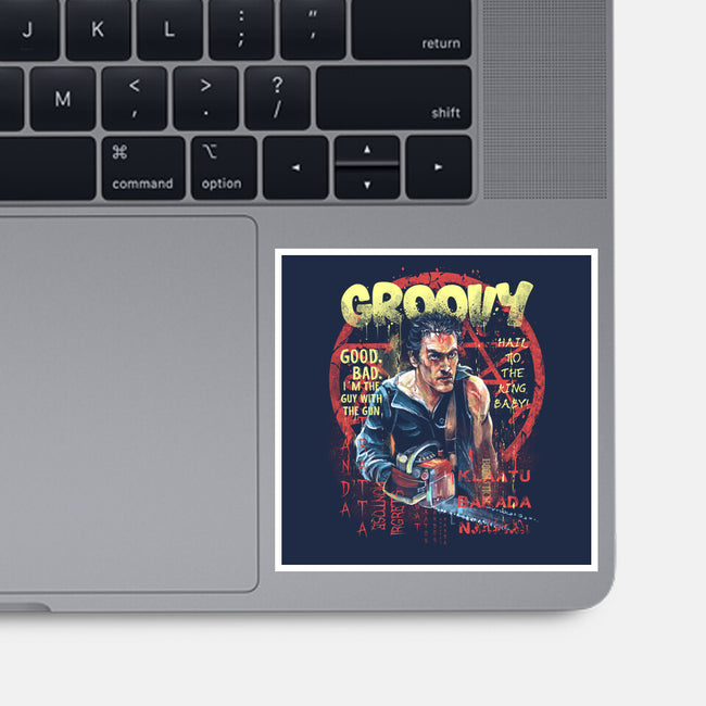 Groovy Painting-None-Glossy-Sticker-zascanauta