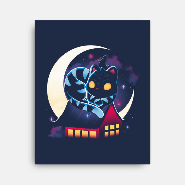 Japan Cat-None-Stretched-Canvas-Vallina84