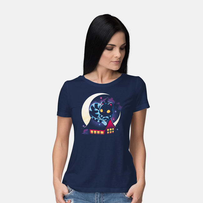 Japan Cat-Womens-Basic-Tee-Vallina84