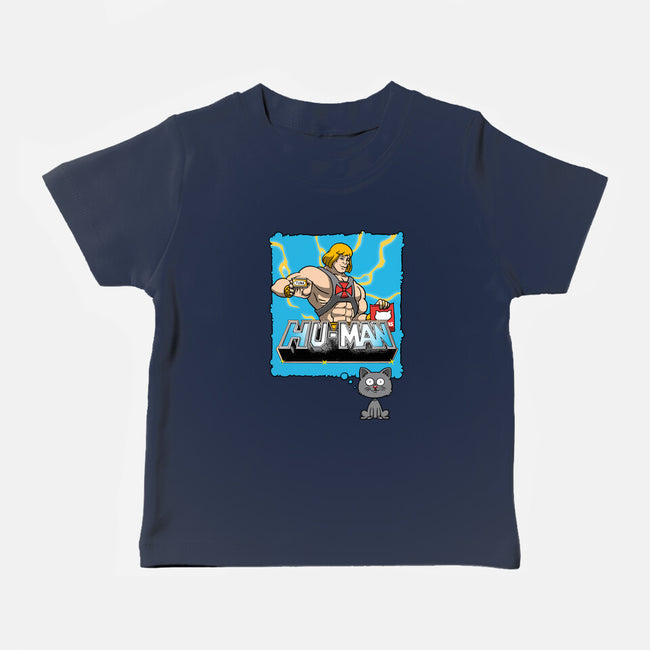Cat Hero-Baby-Basic-Tee-imisko