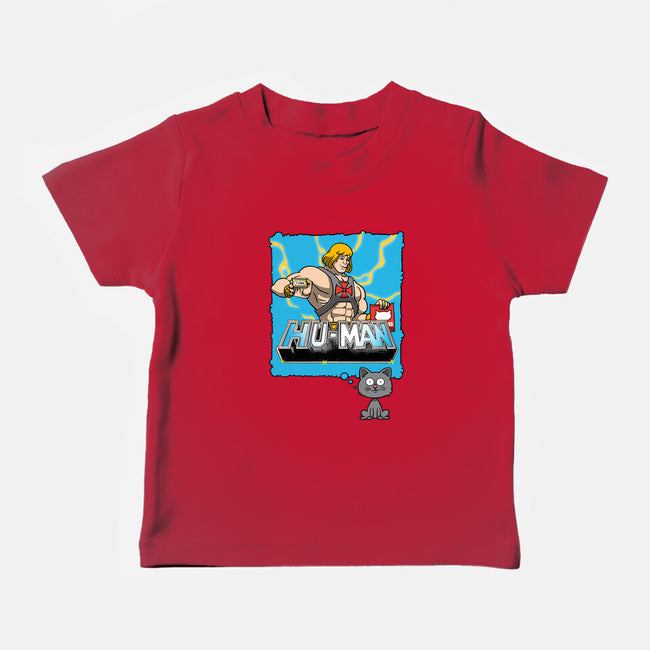 Cat Hero-Baby-Basic-Tee-imisko