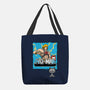 Cat Hero-None-Basic Tote-Bag-imisko