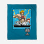 Cat Hero-None-Fleece-Blanket-imisko