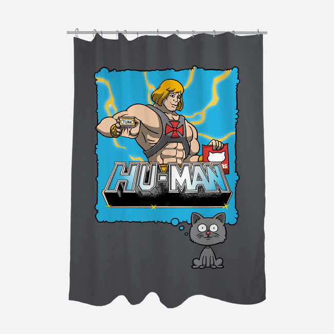 Cat Hero-None-Polyester-Shower Curtain-imisko