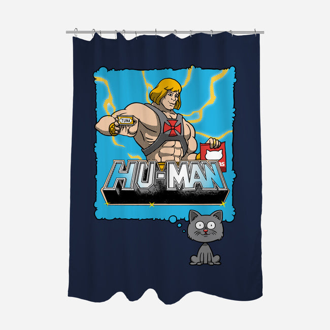 Cat Hero-None-Polyester-Shower Curtain-imisko