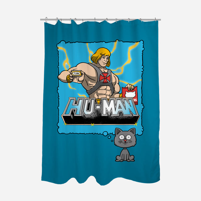 Cat Hero-None-Polyester-Shower Curtain-imisko