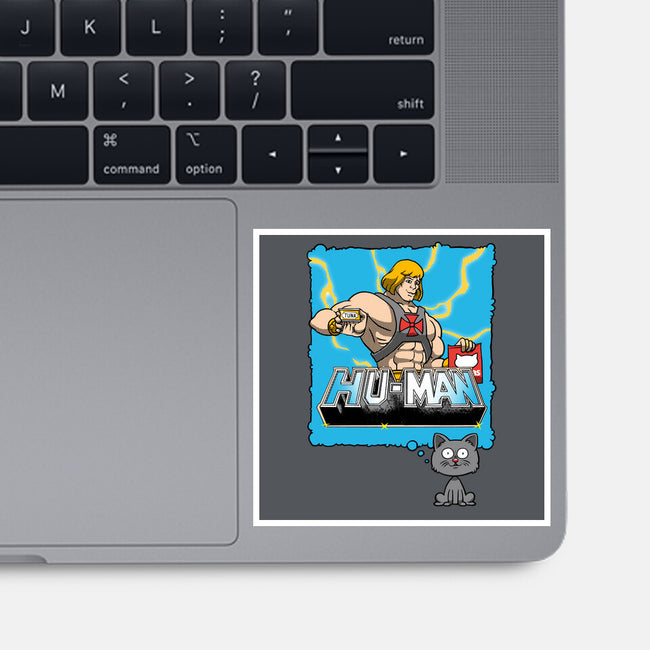 Cat Hero-None-Glossy-Sticker-imisko