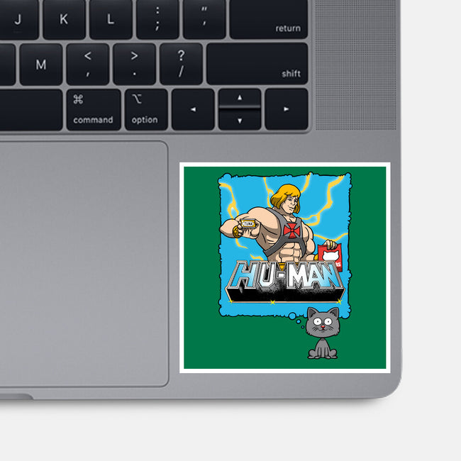 Cat Hero-None-Glossy-Sticker-imisko