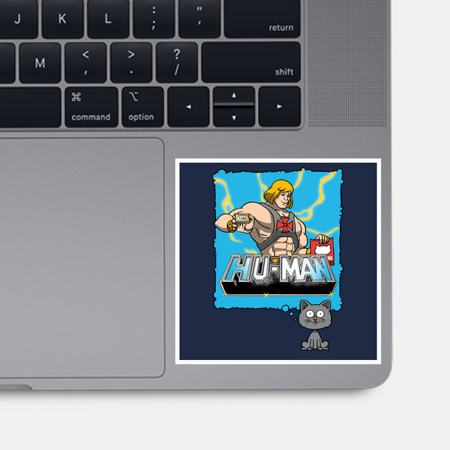 Cat Hero-None-Glossy-Sticker-imisko