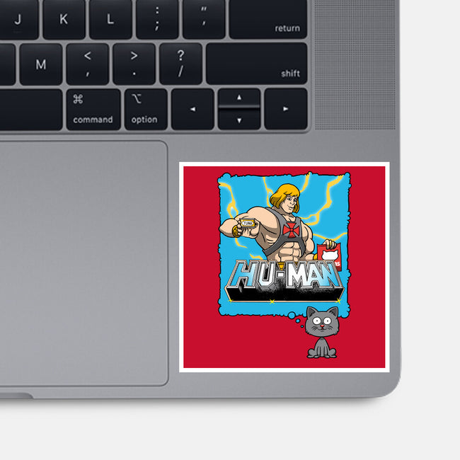 Cat Hero-None-Glossy-Sticker-imisko