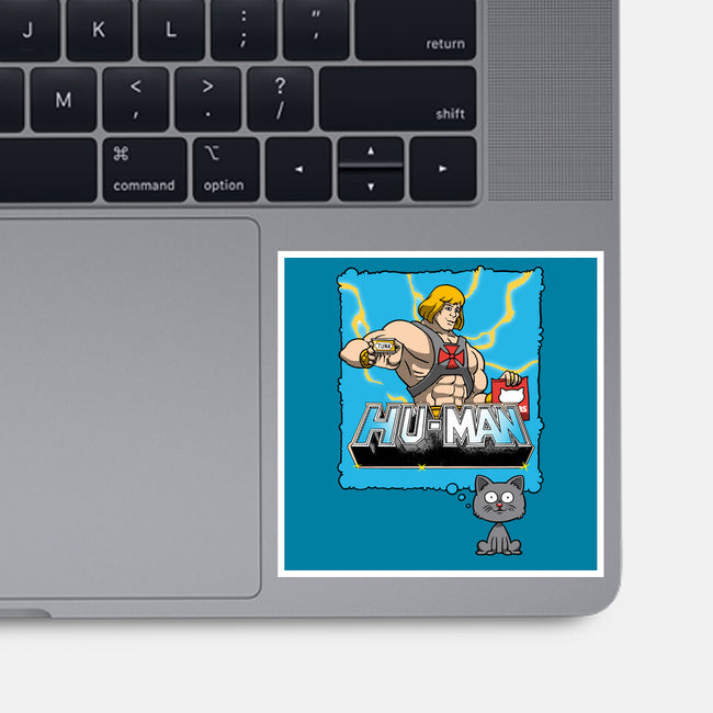 Cat Hero-None-Glossy-Sticker-imisko