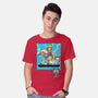 Cat Hero-Mens-Basic-Tee-imisko