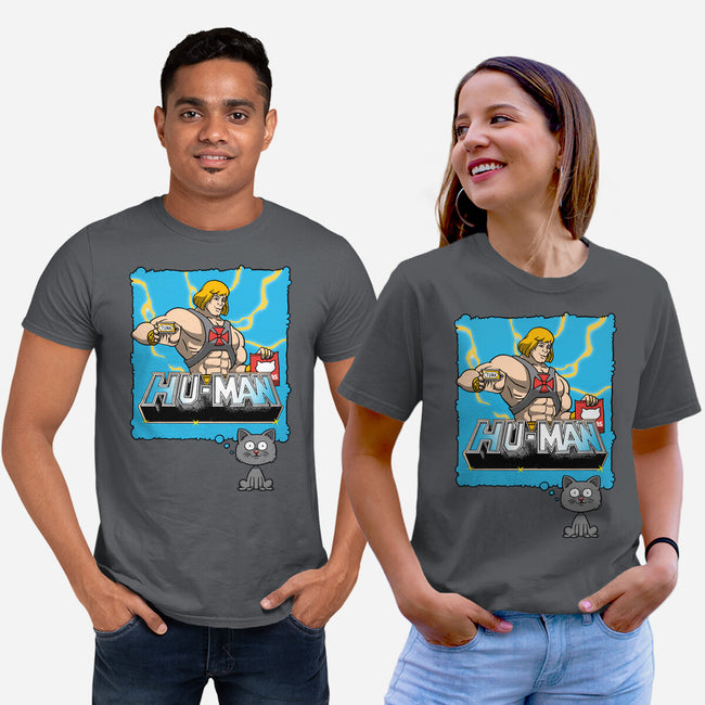 Cat Hero-Unisex-Basic-Tee-imisko
