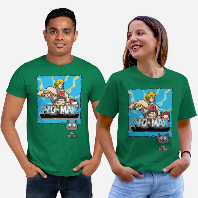 Cat Hero-Unisex-Basic-Tee-imisko