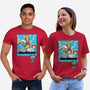 Cat Hero-Unisex-Basic-Tee-imisko
