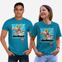 Cat Hero-Unisex-Basic-Tee-imisko