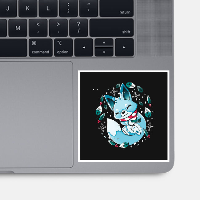 Winter Fox-None-Glossy-Sticker-Vallina84