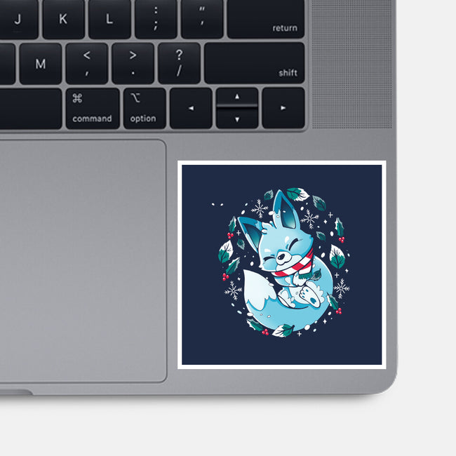 Winter Fox-None-Glossy-Sticker-Vallina84