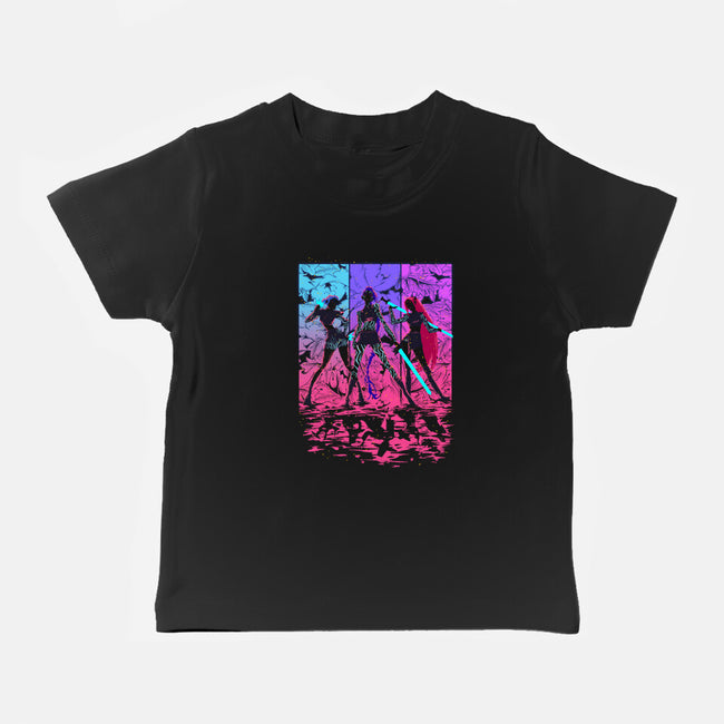 Born To Glow-Baby-Basic-Tee-Ionfox
