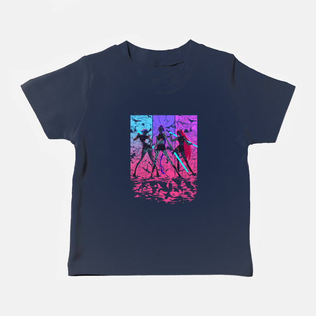 Born To Glow-Baby-Basic-Tee-Ionfox