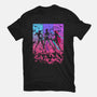 Born To Glow-Womens-Fitted-Tee-Ionfox