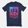 Born To Glow-Womens-Fitted-Tee-Ionfox