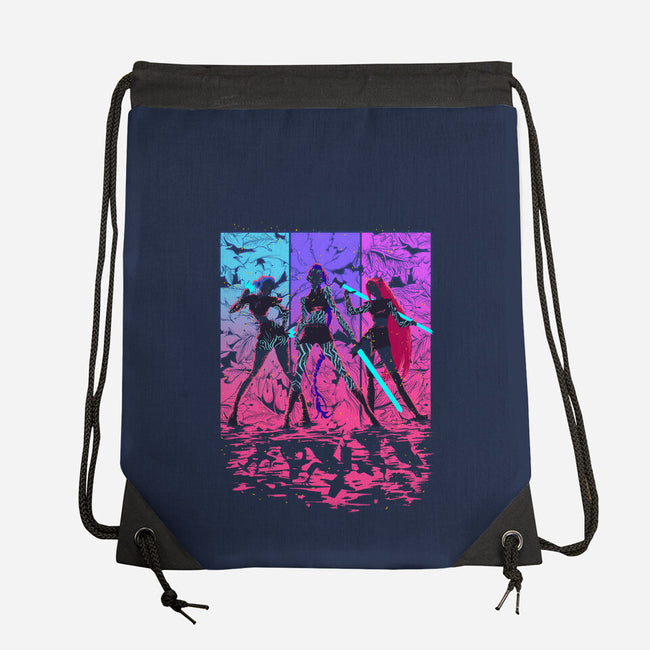 Born To Glow-None-Drawstring-Bag-Ionfox