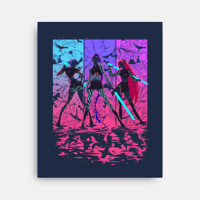 Born To Glow-None-Stretched-Canvas-Ionfox