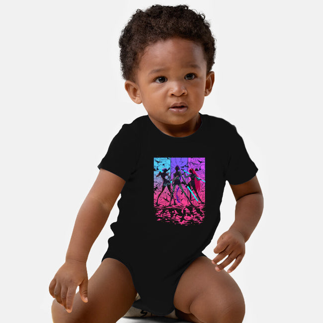 Born To Glow-Baby-Basic-Onesie-Ionfox