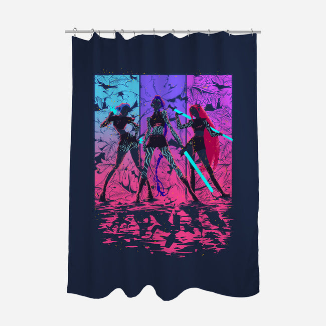 Born To Glow-None-Polyester-Shower Curtain-Ionfox