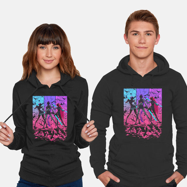 Born To Glow-Unisex-Pullover-Sweatshirt-Ionfox