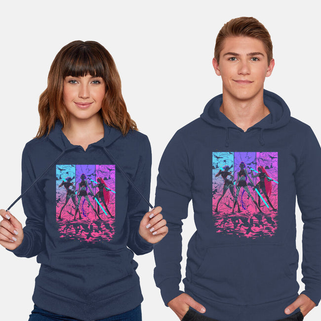 Born To Glow-Unisex-Pullover-Sweatshirt-Ionfox
