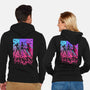 Born To Glow-Unisex-Zip-Up-Sweatshirt-Ionfox