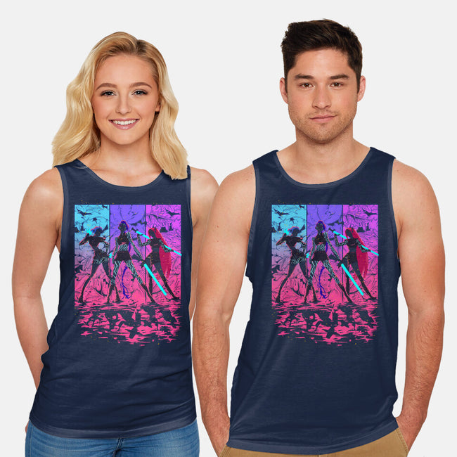 Born To Glow-Unisex-Basic-Tank-Ionfox