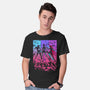 Born To Glow-Mens-Basic-Tee-Ionfox