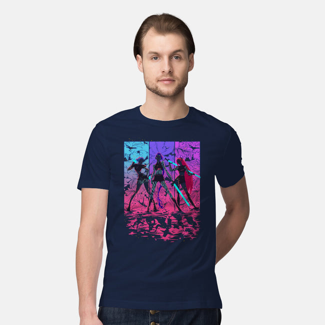 Born To Glow-Mens-Premium-Tee-Ionfox