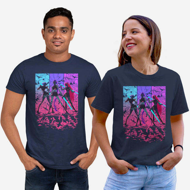Born To Glow-Unisex-Basic-Tee-Ionfox