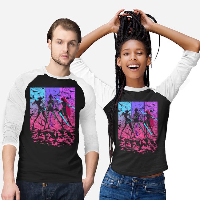 Born To Glow-Unisex-Baseball-Tee-Ionfox