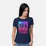 Born To Glow-Womens-Basic-Tee-Ionfox