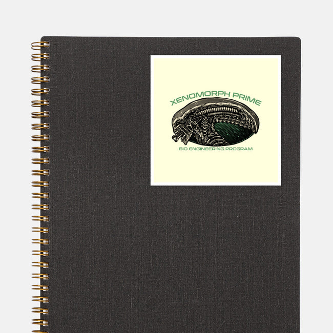 Bio Engineering Program-None-Glossy-Sticker-glitchygorilla