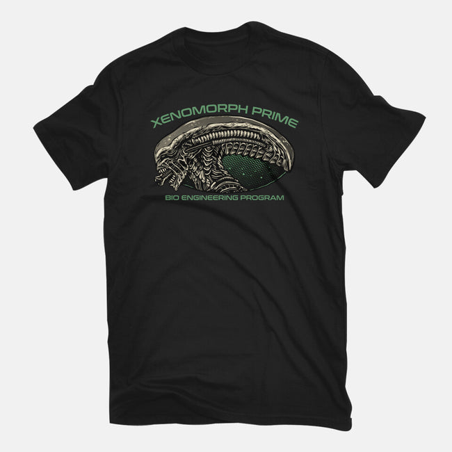 Bio Engineering Program-Womens-Fitted-Tee-glitchygorilla