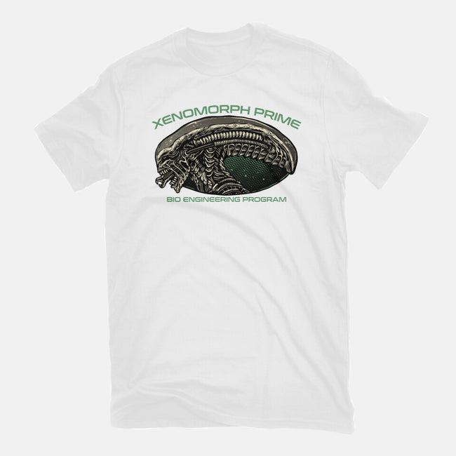 Bio Engineering Program-Womens-Fitted-Tee-glitchygorilla