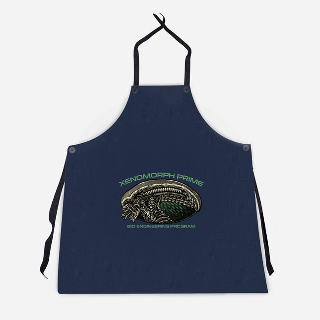 Bio Engineering Program-Unisex-Kitchen-Apron-glitchygorilla